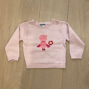Jacadi Bird Knit Sweater